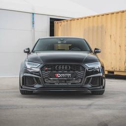 Blanksvart Cupspoiler Audi RS3 8V FL