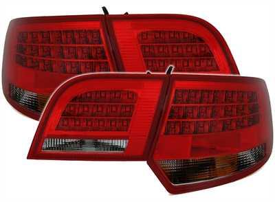 LED Baglygter rød/smoke Audi A3 8P
