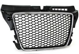 Audi A3 8P Honeycomb grill med kromkant