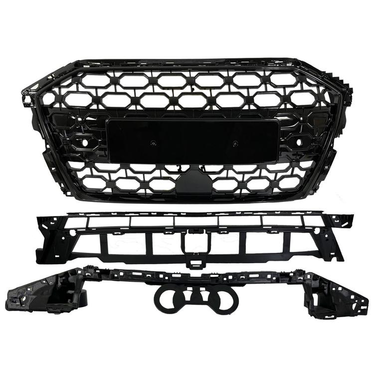 Grill Blanksvart Audi A3/RS3