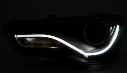 Head lamps LED black Audi A11