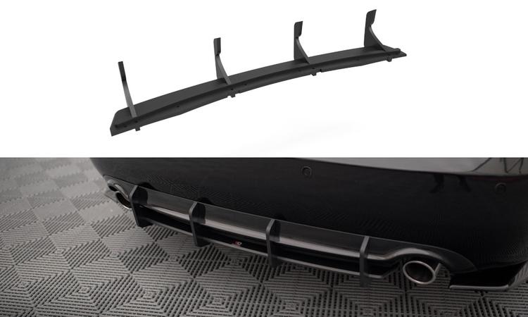 Diffuser (innsats for bakre støtfangeren) Audi A4 S-Line B7