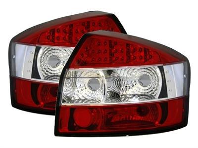 LED Baglygter Rød/klar Audi A4