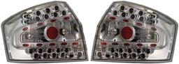 Baklampor Krom LED Audi