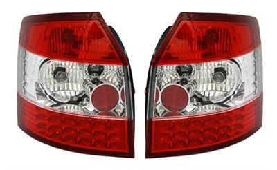 LED Baglygter rød/hvid Audi A4