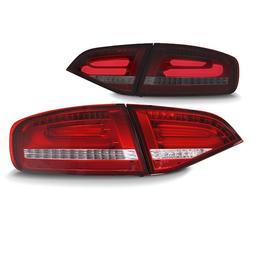 LED Baklampor röd vit Audi A4