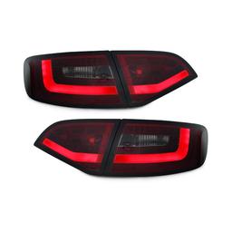 LED rear lamps red/smoke Audi A4