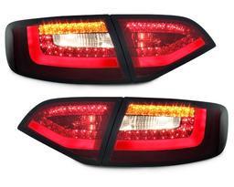 LED rear lamps red/smoke Audi A4