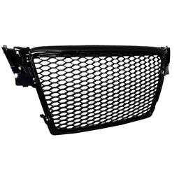 Audi A4 B8 Honeycomb look grill Blanksvart