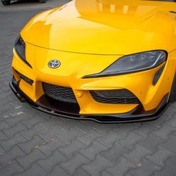 Blanksvart Cupspoiler Fram Toyota Supra