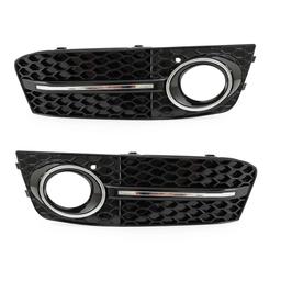 Dimljusgaller svart silver Audi A4 B8
