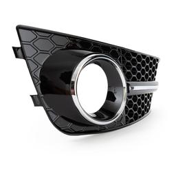 Dimljusgaller svart silver Audi A4 B8