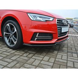 Blanksort frontsplitter Audi S4/A4 S-Line B9