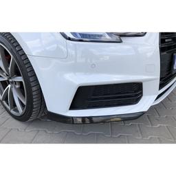 Blanksort Side splitters foran Audi S4/A4 S-Line B9