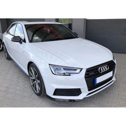 Blanksort Side splitters foran Audi S4/A4 S-Line B9