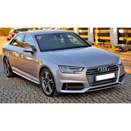Splitter för sidokjolar Audi A4 B9 S-Line