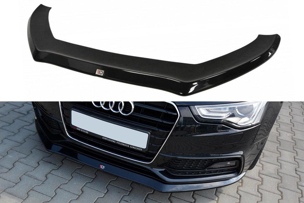 Blanksort Cupspoiler frem Audi A5/S5 Coupé/Sportback