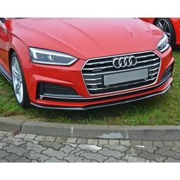 Blanksvart Cupspoiler Fram Audi A5/S5 Coupé/Sportback