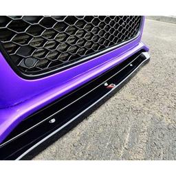 Blanksvart Cupspoiler Audi RS5
