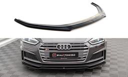 Blanksvart Cupspoiler Fram Audi A5/S5 Coupé/Sportback