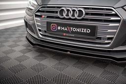 Blanksvart Cupspoiler Fram Audi A5/S5 Coupé/Sportback