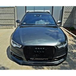 Blanksvart Cupspoiler Audi S6/A6 S-line