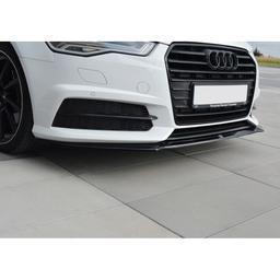 Skinnende sort Cupspoiler Audi S6/A6 S-line