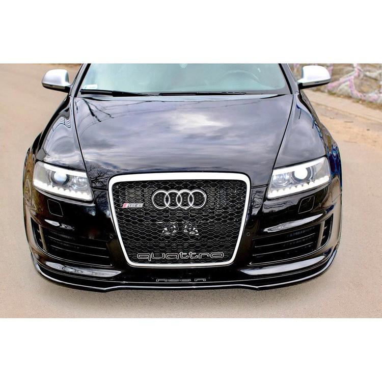 Blanksvart Cupspoiler Audi RS6