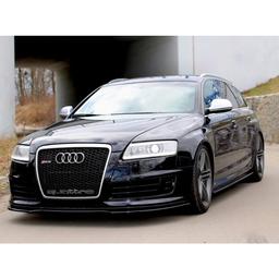 Blanksvart Cupspoiler Audi RS6