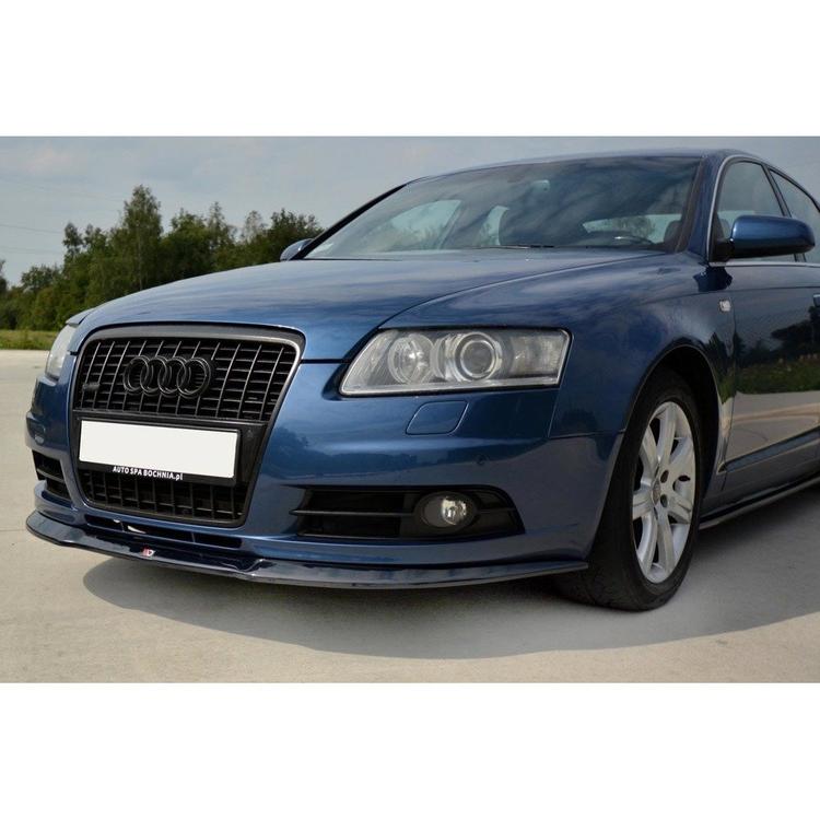 Blanksvart Cupspoiler Audi A6 S-line