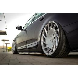 Blanksvarta Sidokjolar Audi A6 S-line