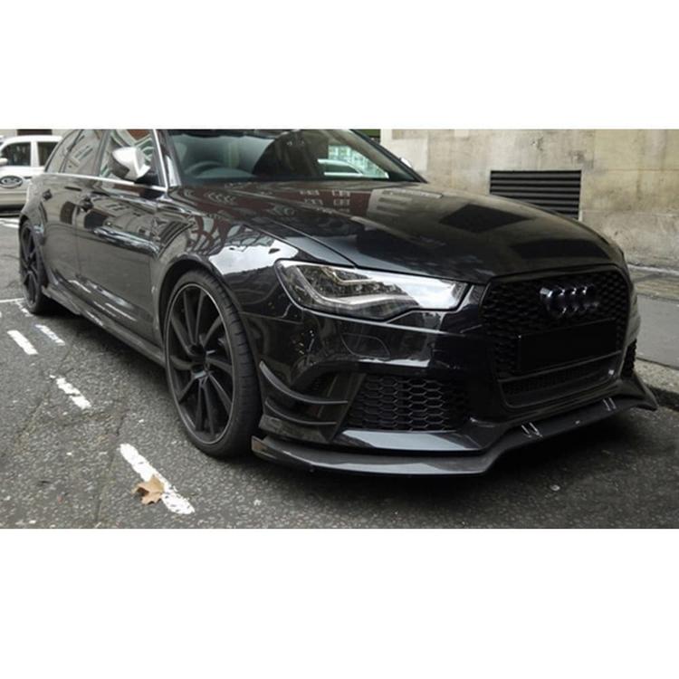 Kolfiber frontspoiler diffusor Audi A6