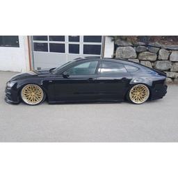 Sidokjolar Audi S7/A7 S-line