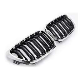 Black/chrome kidneys BMW F22/F23