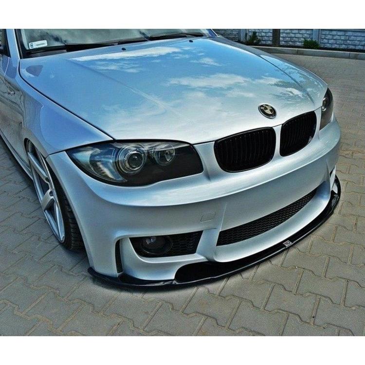 Blanksvart Cupspoiler BMW E87 M-design