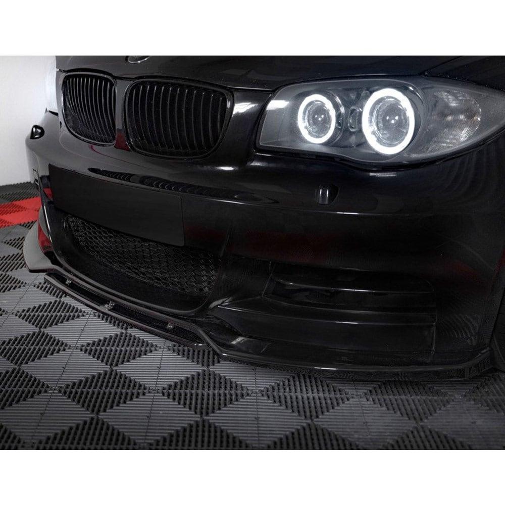 Blanksvart Cupspoiler BMW E82 M-pack