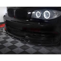 Blanksvart Cupspoiler BMW E82 M-pack