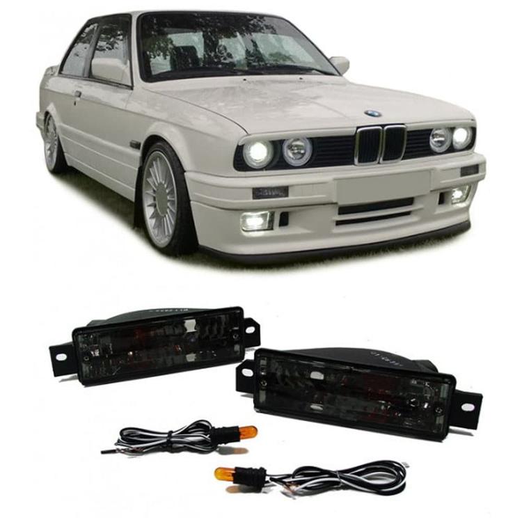 E30 vilkut mustat
