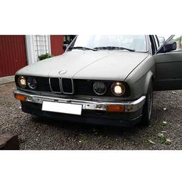 Strålkastare Svart BMW E30