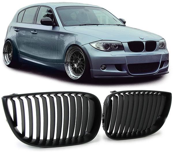 Helsort grill BMW 1-serien