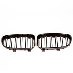 Blanksvart grill BMW 1 serien
