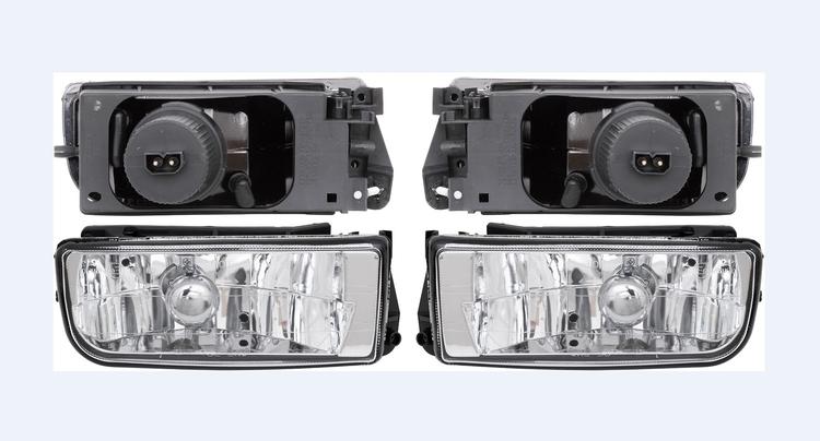 Fog lights clear glass BMW E36