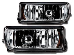 Fog lights clear glass BMW E36