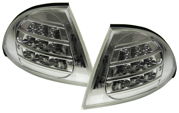 LED Vilkut kromattu Bmw E46 Sedan