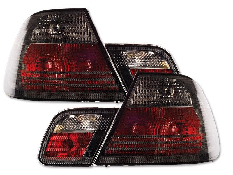 Black rear lamps BMW E46