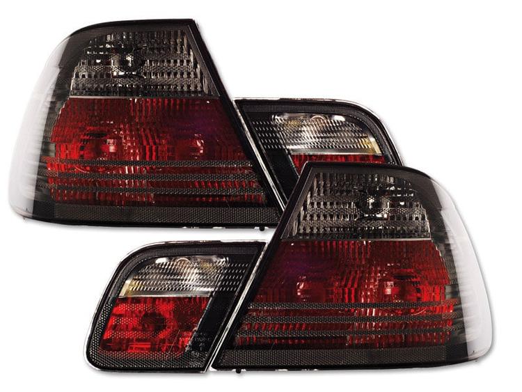 Black rear lamps BMW E46