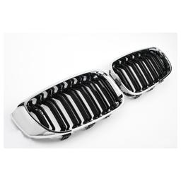 Chrome black kidneys BMW F34