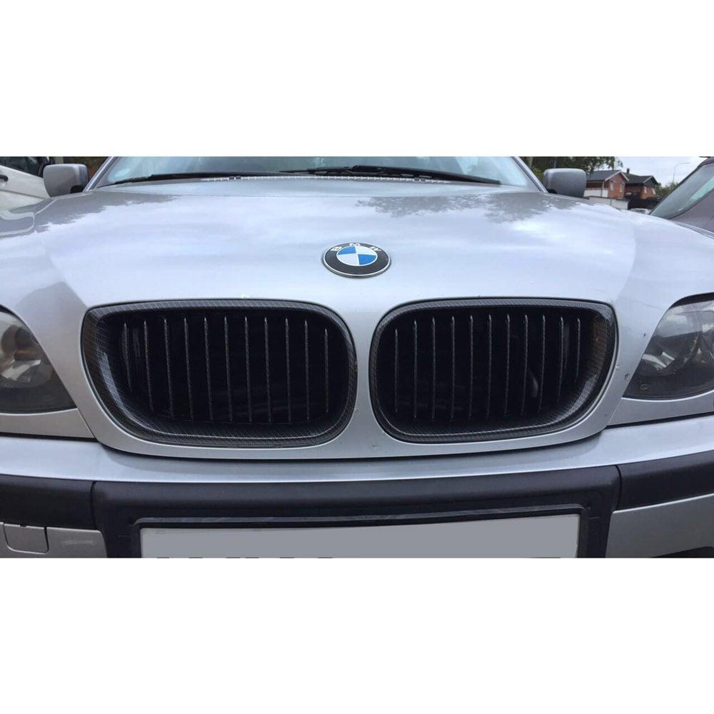 Grill kulfiber-look BMW E46 Sedan