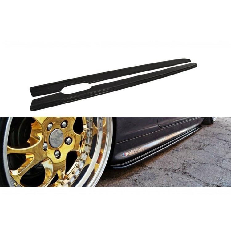 Diffusorläpp för sidokjolar BMW E46 Coupe