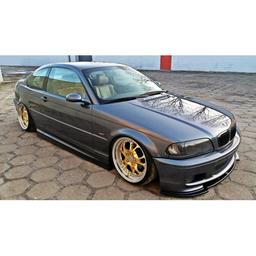 Diffusorläpp för sidokjolar BMW E46 Coupe